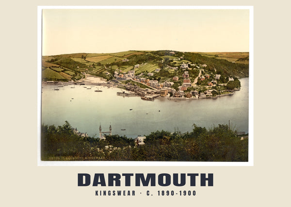 Kingswear, Dartmouth, c. 1890–1900 Heritage Print
