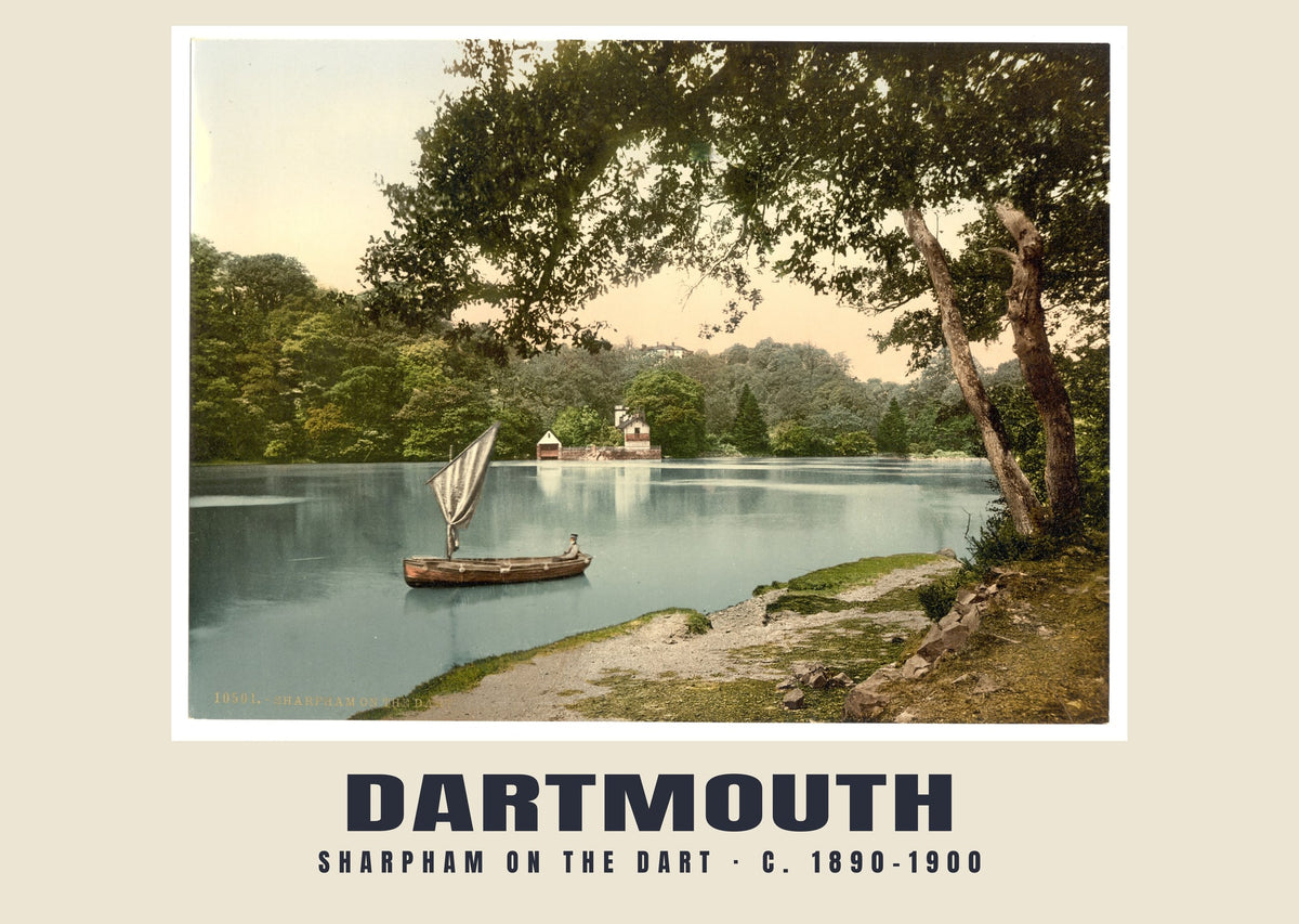 Sharpham on the Dart, Dartmouth, c. 1890–1900 heritage photograph