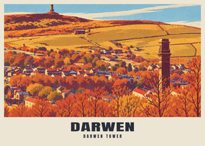 Darwen Tower Poster