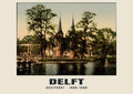 Oostpoort, Delft, 1890–1900 heritage photograph