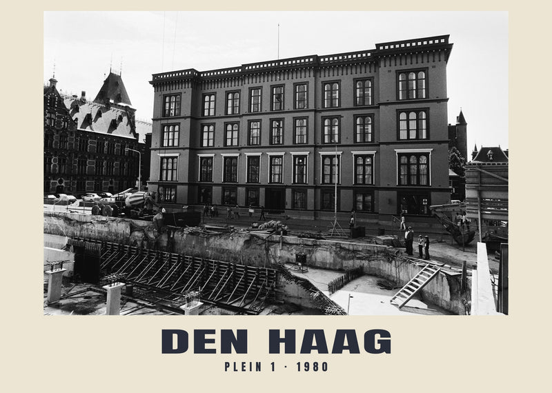 Plein 1, Den Haag — 1980 · Historic photograph print