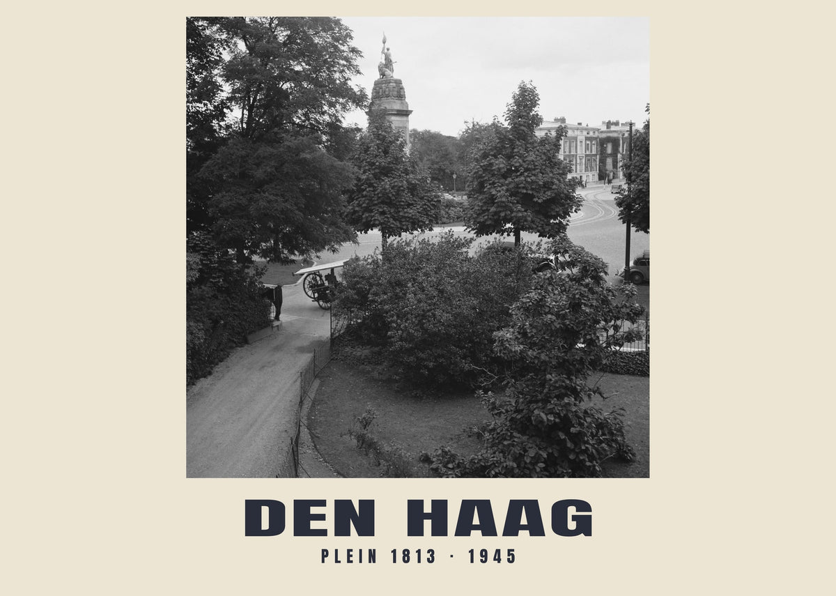 Plein 1813, Den Haag — Historic photograph print, 1945