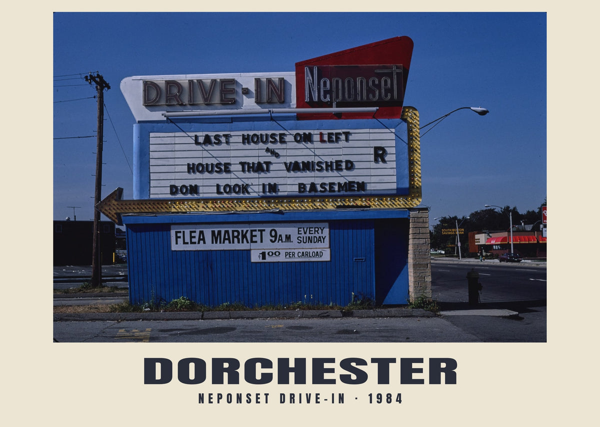 Neponset Drive-In, Dorchester, 1984 heritage photograph
