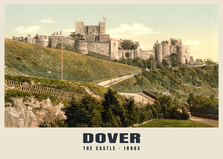 The Castle, Dover, c. 1890–1900 Heritage Print