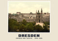 Zwinger and Theatre, Dresden, 1890–1900 heritage photograph