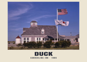 Sanderling Inn, Duck, North Carolina — 1985 · Historic photograph print