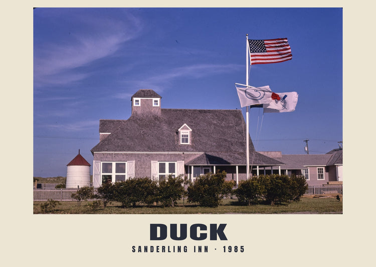 Sanderling Inn, Duck, North Carolina — 1985 · Historic photograph print