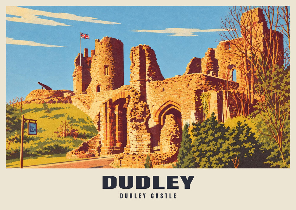 Dudley Castle Poster