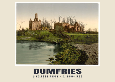 Lincluden Abbey, Dumfries, c. 1890–1900 Heritage Print
