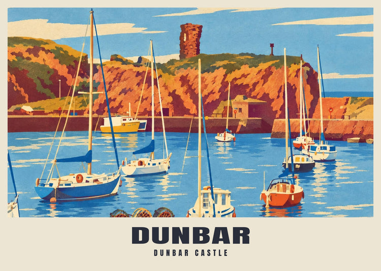 Dunbar Castle Poster