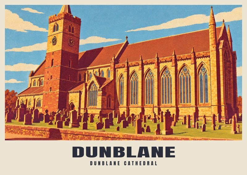 Dunblane Cathedral Poster