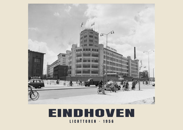 Lichttoren, Eindhoven — 1956 · Historic photograph print