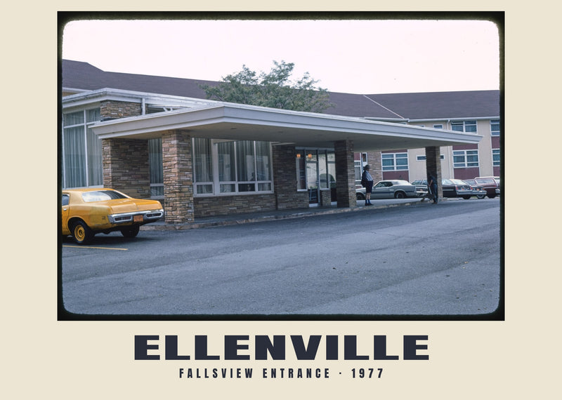Fallsview Entrance, Ellenville, New York — 1977