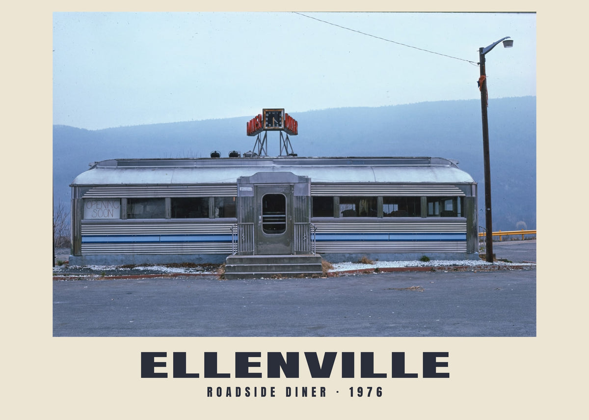 Roadside Diner, Ellenville, New York, 1976