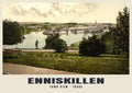 Town View, Enniskillen, 1890s heritage photograph