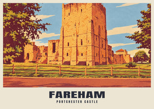 Portchester Castle, Fareham Poster