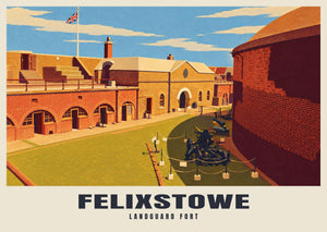 Landguard Fort, Felixstowe Poster