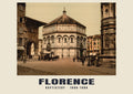 Baptistery, Florence, 1890–1900 heritage photograph