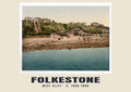 West Cliff, Folkestone, c. 1890–1900 heritage photograph