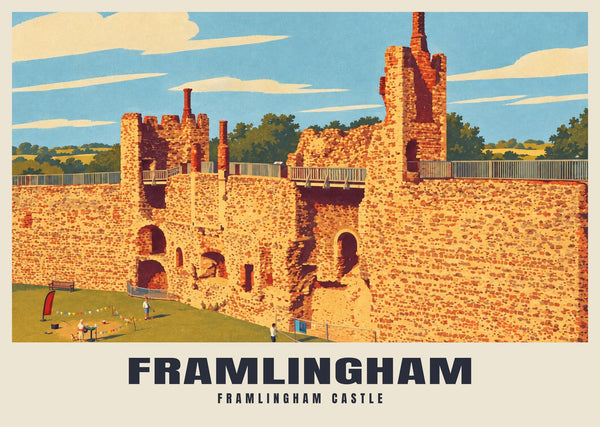 Framlingham Castle Poster