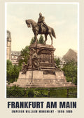 Emperor William Monument, Frankfurt am Main, 1890–1900 heritage photograph