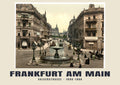 Kaiserstraße, Frankfurt am Main, 1890–1900 heritage photograph