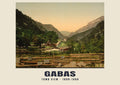Town View, Gabas, 1890–1900 heritage photograph
