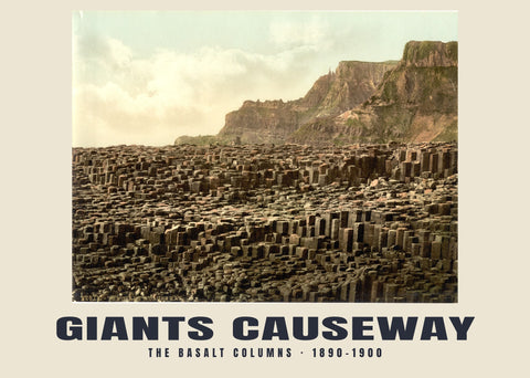 The Basalt Columns, Giant’s Causeway — 1890–1900