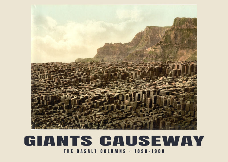 The Basalt Columns, Giant’s Causeway — 1890–1900