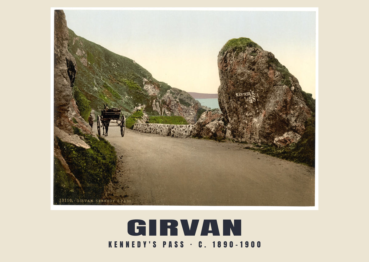 Kennedy's Pass, Girvan, c. 1890–1900 heritage photograph