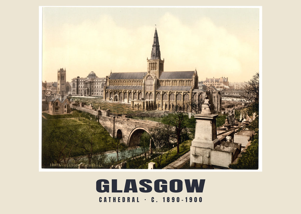 Cathedral, Glasgow, c. 1890–1900 heritage photograph