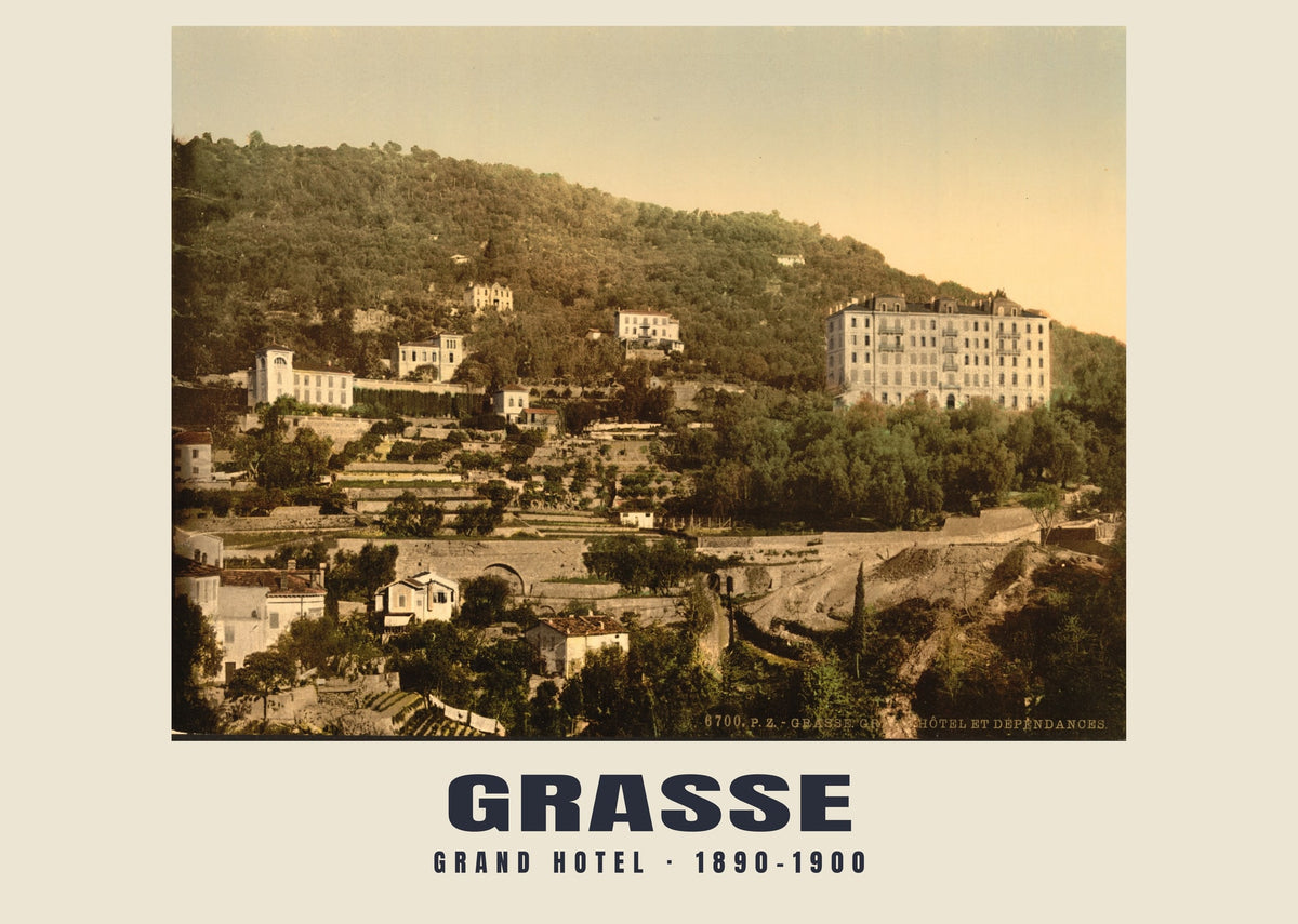Grand Hotel, Grasse, 1890–1900 heritage photograph