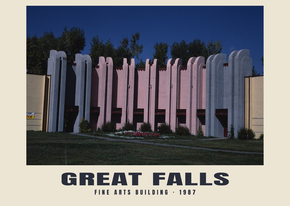 Fine Arts Building, Great Falls, Montana, 1987