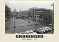 Grote Markt, Groningen, 1971 heritage photograph