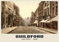 High Street, Guildford, 1890s heritage photograph