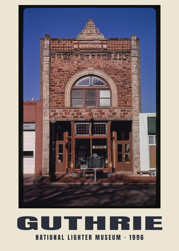 National Lighter Museum, Guthrie — 1996 · Historic photograph print