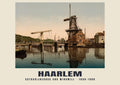 Catharijnebrug and Windmill, Haarlem, 1890–1900