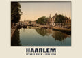 Spaarne River, Haarlem, 1890–1900 heritage photograph