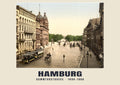 Dammtorstraße, Hamburg, 1890–1900 heritage photograph