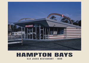 Slo Jacks Restaurant, Hampton Bays, New York — 1989 · Historic photograph print