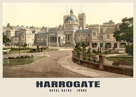 Royal Baths, Harrogate, c. 1890–1900 Heritage Print