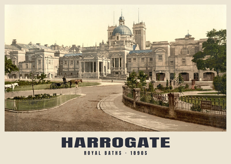 Royal Baths, Harrogate, c. 1890–1900 Heritage Print