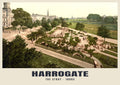The Stray, Harrogate, 1890s heritage photograph
