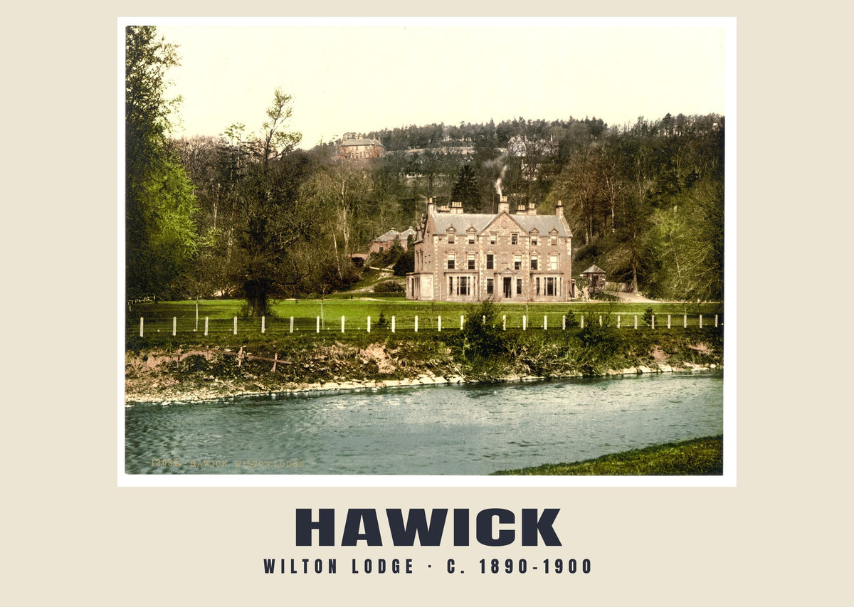 Wilton Lodge, Hawick, c. 1890–1900 heritage photograph