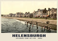 Esplanade from the Pier, Helensburgh, 1890s heritage photograph