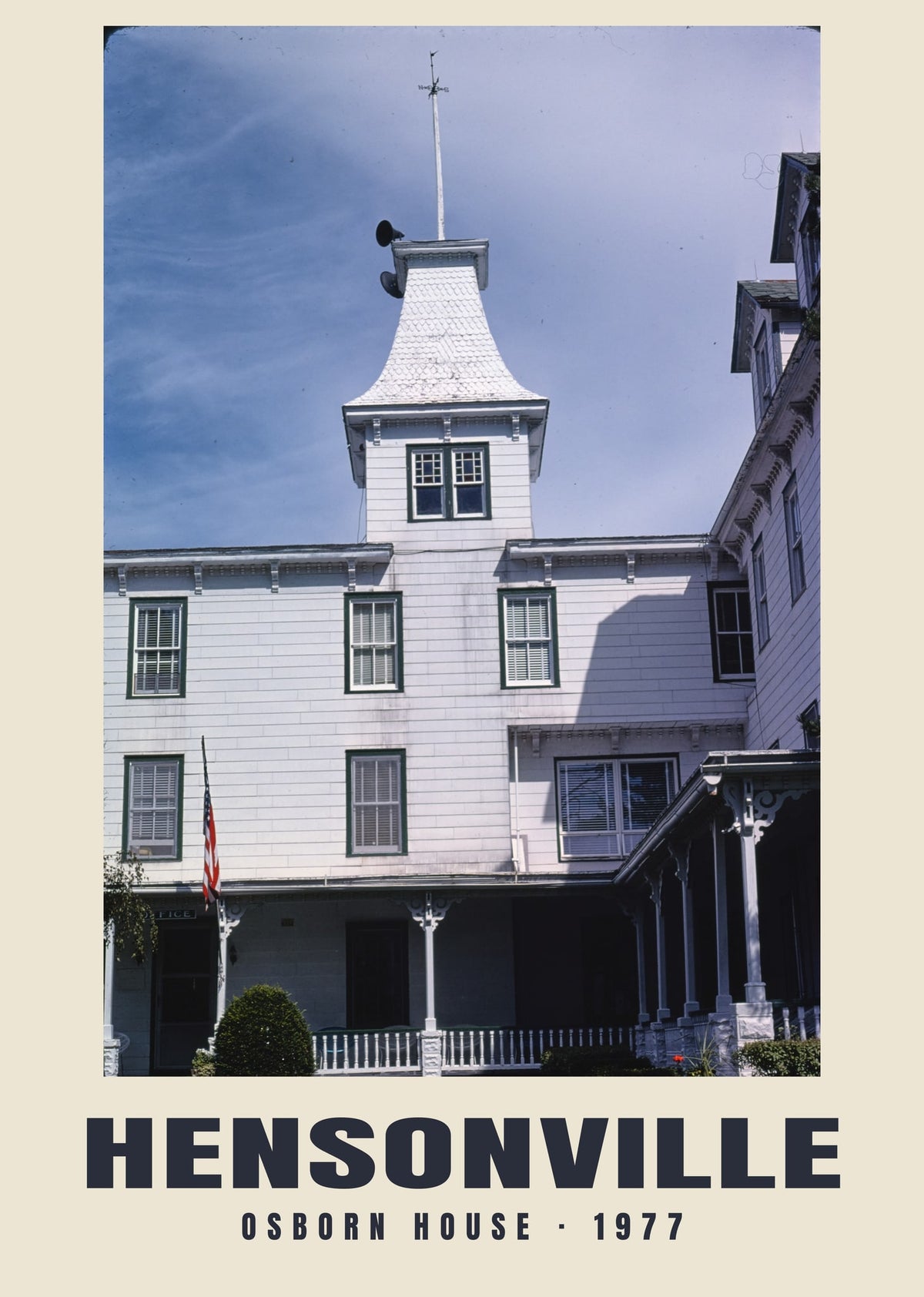 Osborn House, Hensonville, 1977 heritage photograph