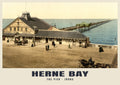 The Pier, Herne Bay, 1890s heritage photograph