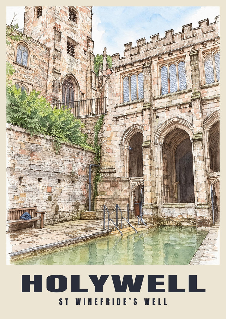 St Winefride’s Well, Holywell Poster