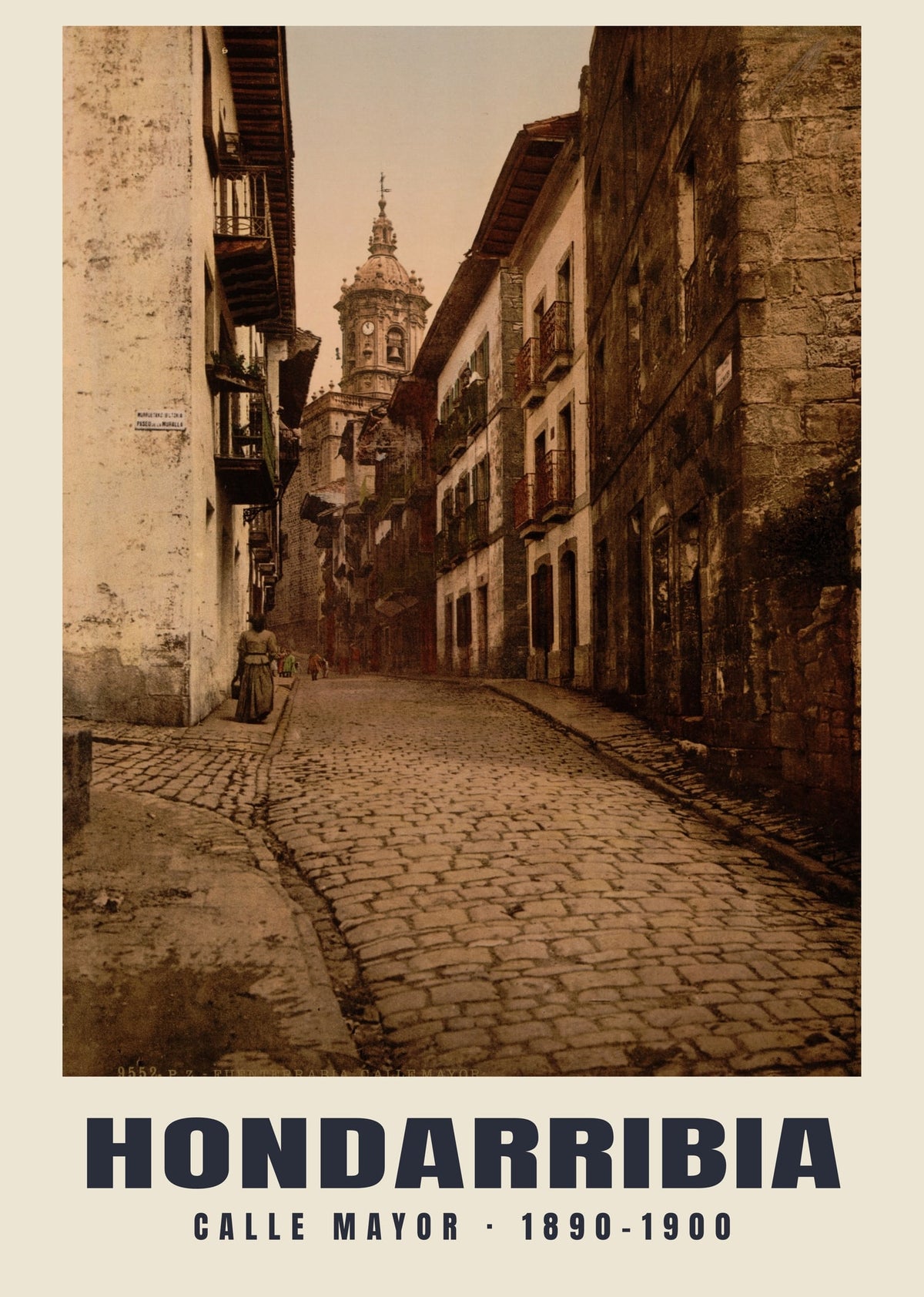 Calle Mayor, Hondarribia, 1890–1900