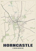 Street map poster of Horncastle, Lincolnshire